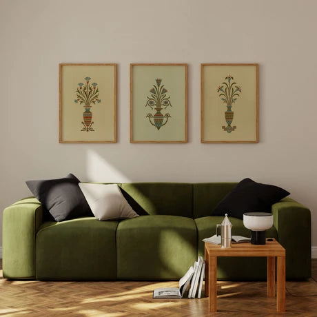 Flower Motif - Set of 3
