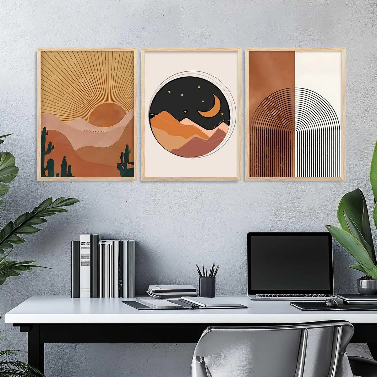 Boho Wall Art - Set of 3