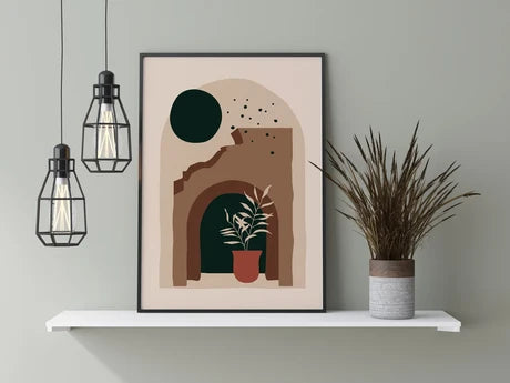 Boho Abstract Minimal - Set of 3