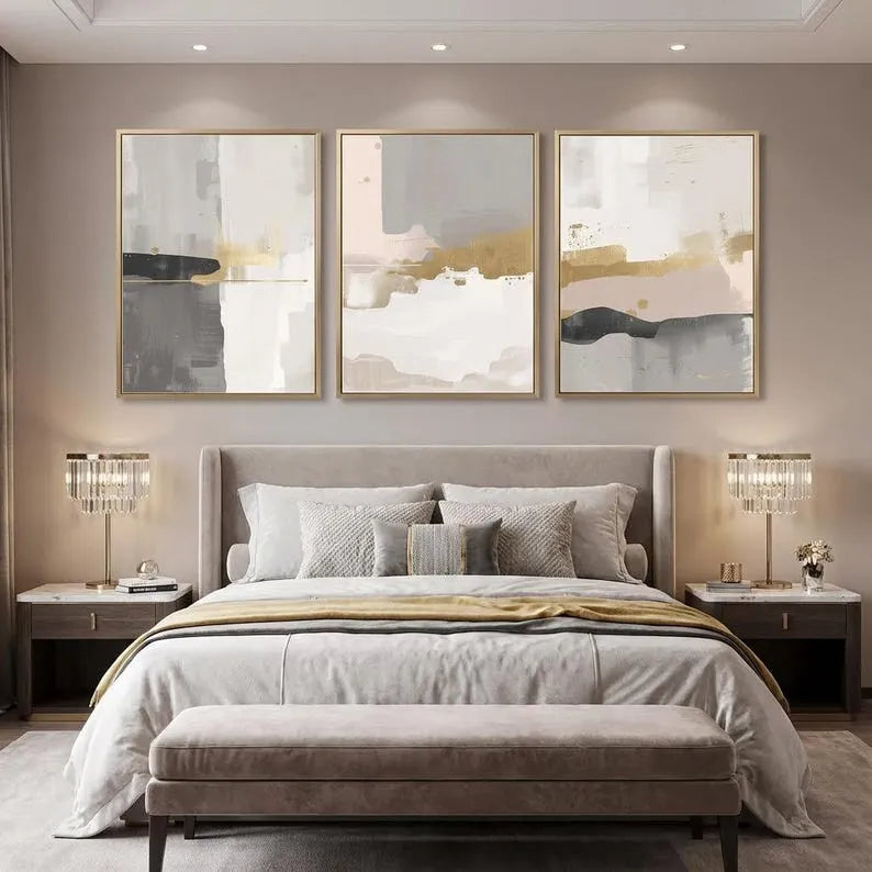 Modern Neutral Art - Set of 3