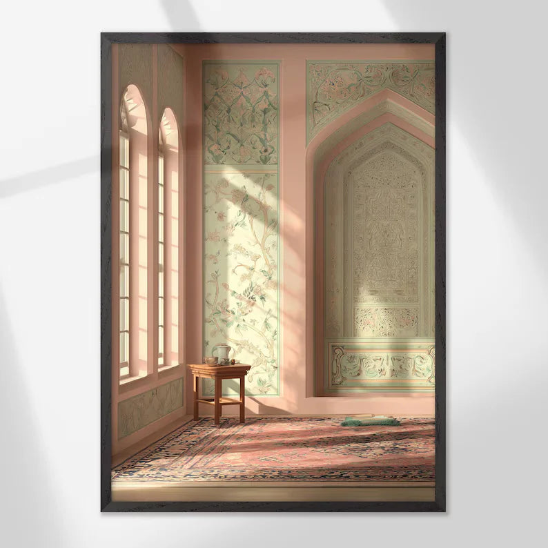 Traditional Arabic Decor Wall Art - Set of 3