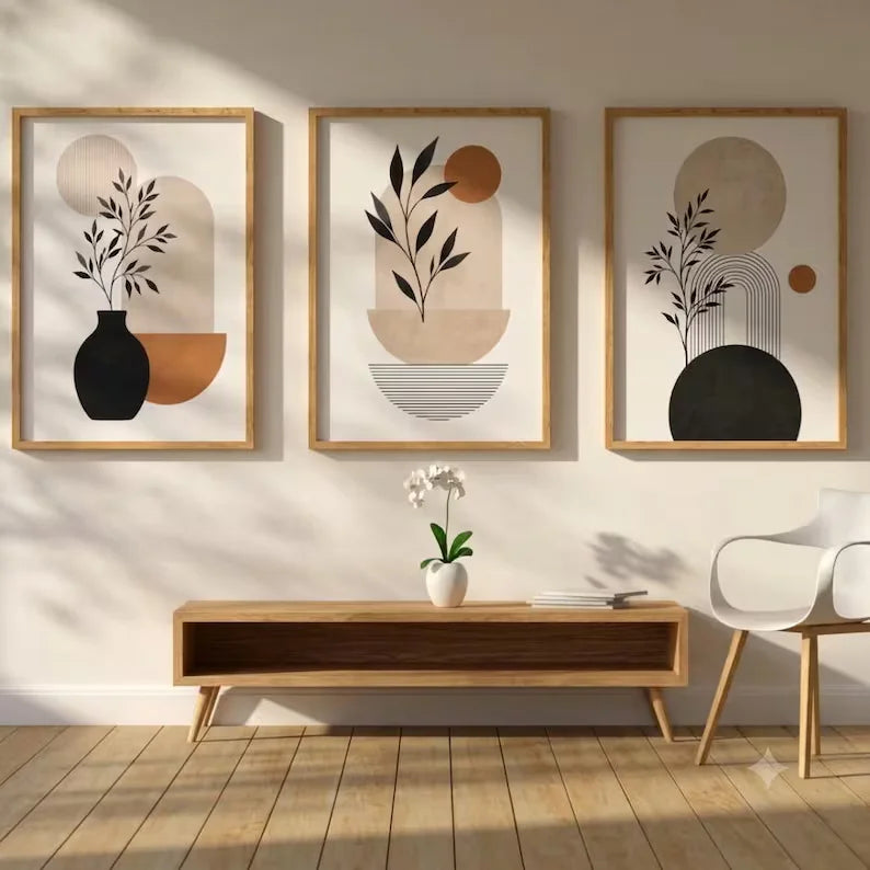 Boho Wall Art - Set of 3