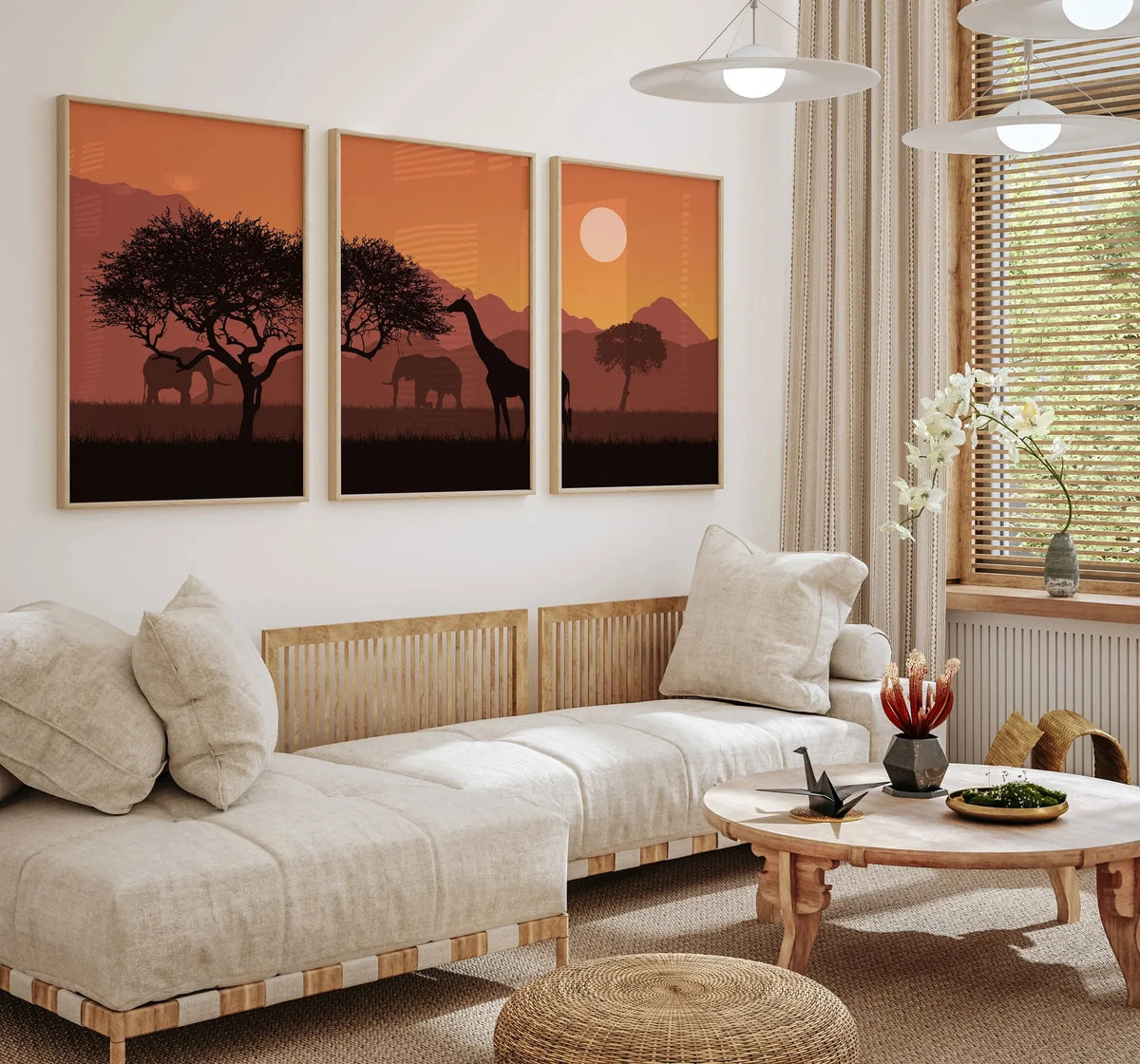 Jungle Monochrome - Set of 3