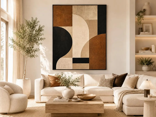 Wabi Sabi Abstract - Canvas Frame