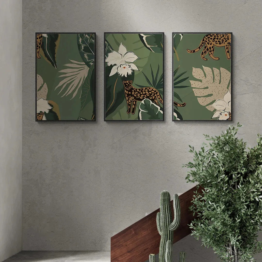 The Wildlife and Cheetah - Set of 3