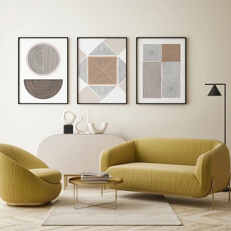 Minimalist Art - Set of 3