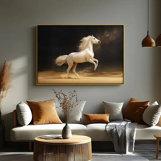Desert Majesty Horse Wall Frame