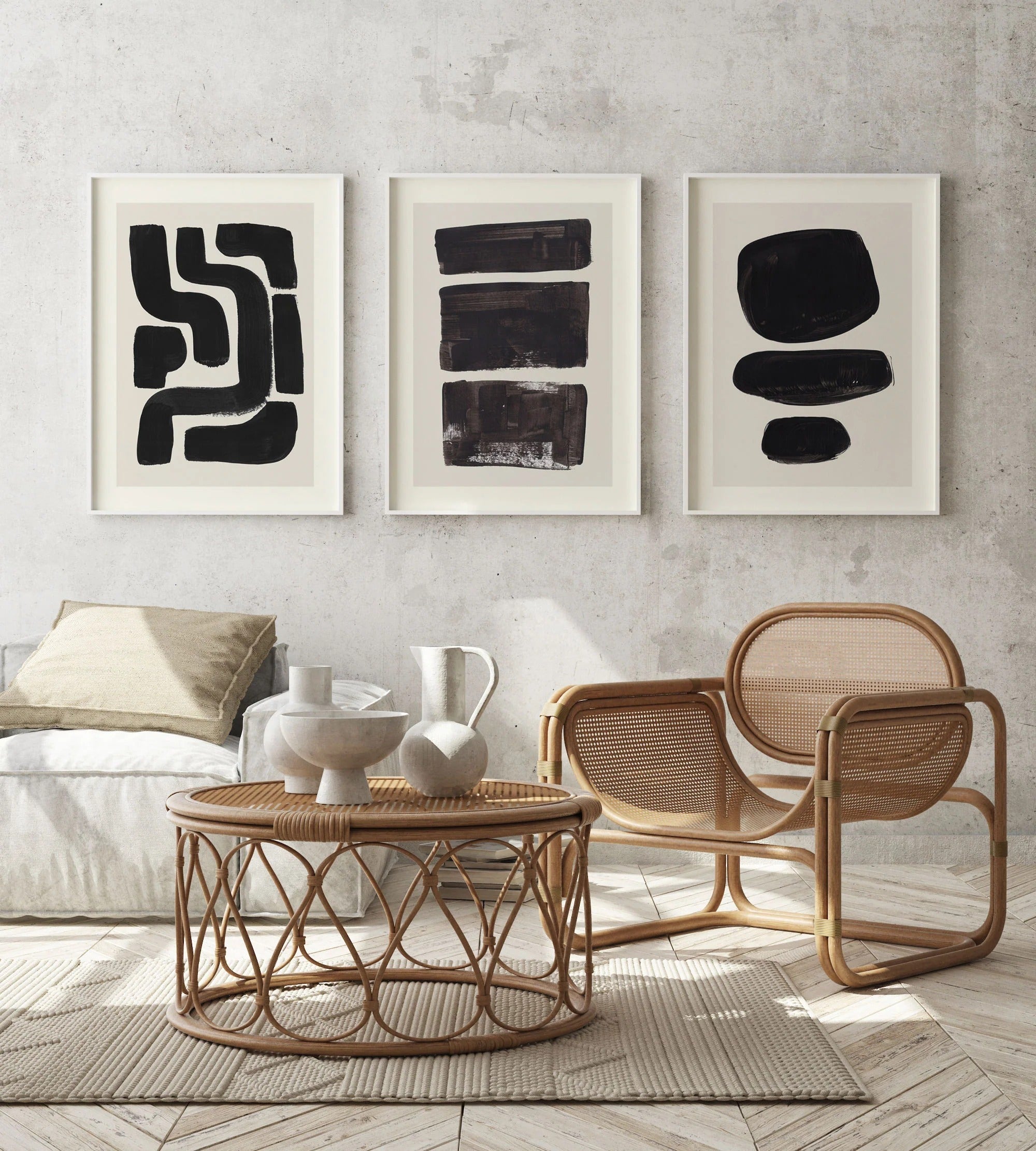 Abstract Art II - Set of 3