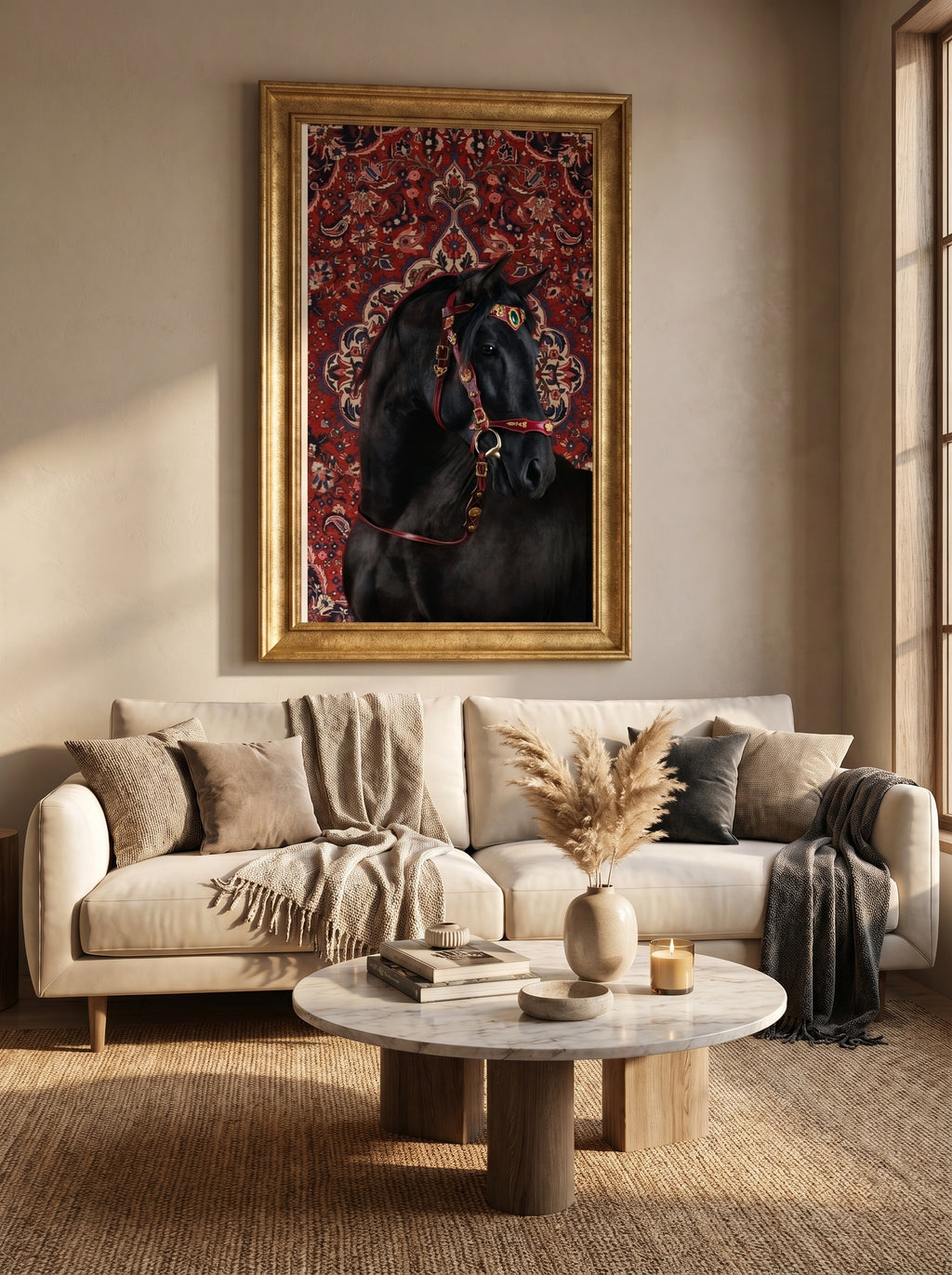 Midnight Majesty Horse Wall Art