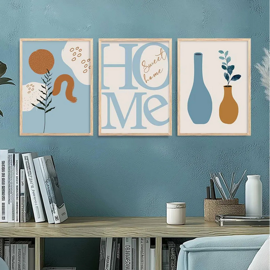 Home Wall Art - Set of 3