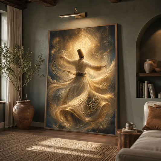 Sufism Wall Art I - Canvas Frame