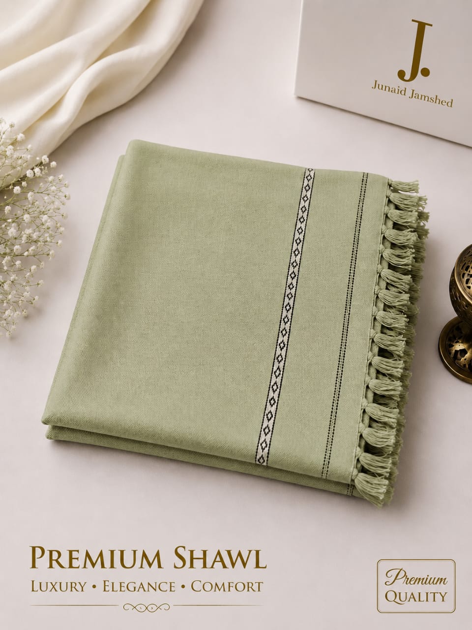 Premium Wool Shawl | Luxury & Elegant Winter Shawl