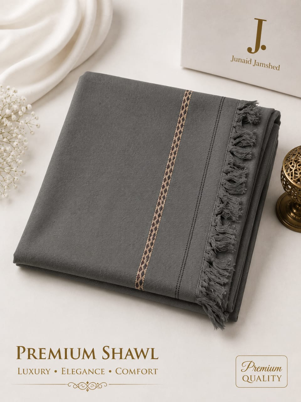 Premium Wool Shawl | Luxury & Elegant Winter Shawl