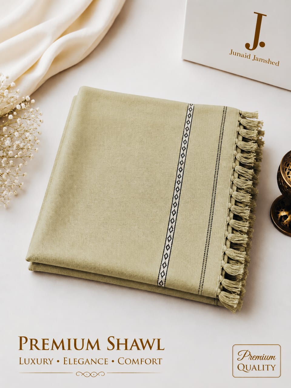 Premium Wool Shawl | Luxury & Elegant Winter Shawl
