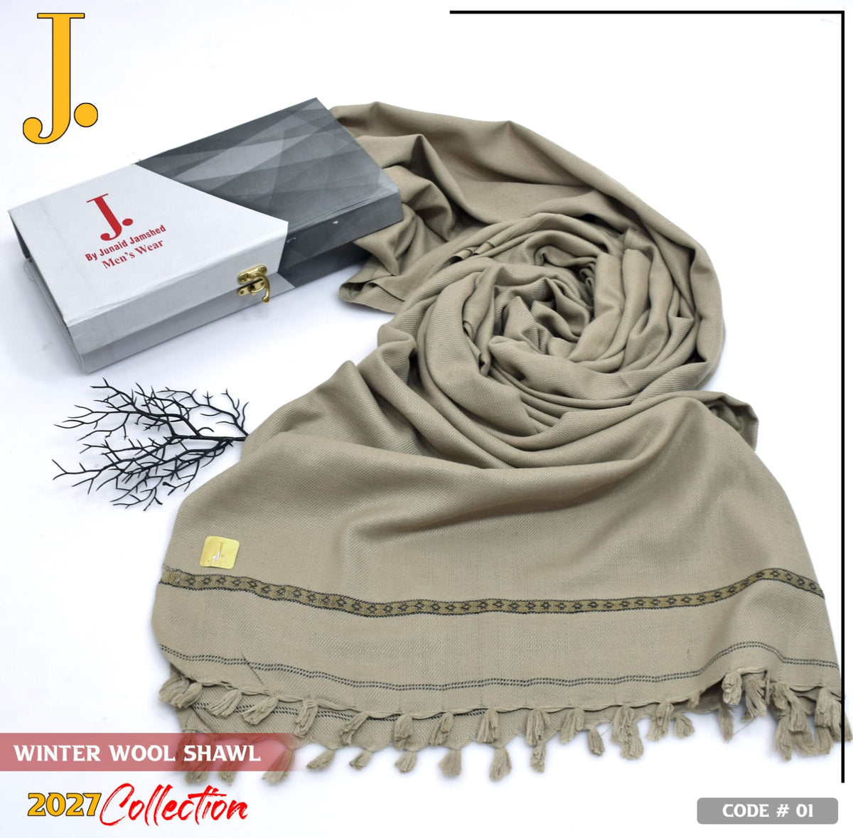 Premium Wool Shawl | Luxury & Elegant Winter Shawl