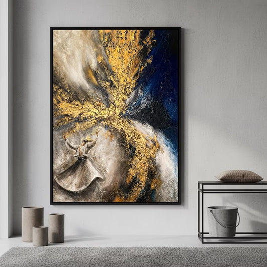 Dervish Sufism Wall Art IV - Canvas Frame