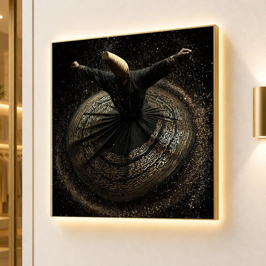 Dervish Sufism Wall Art X - Canvas Frame