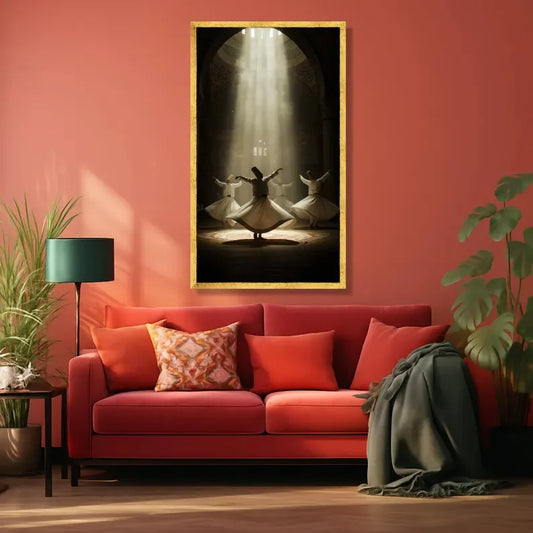Dervish Sufism - Canvas Frame
