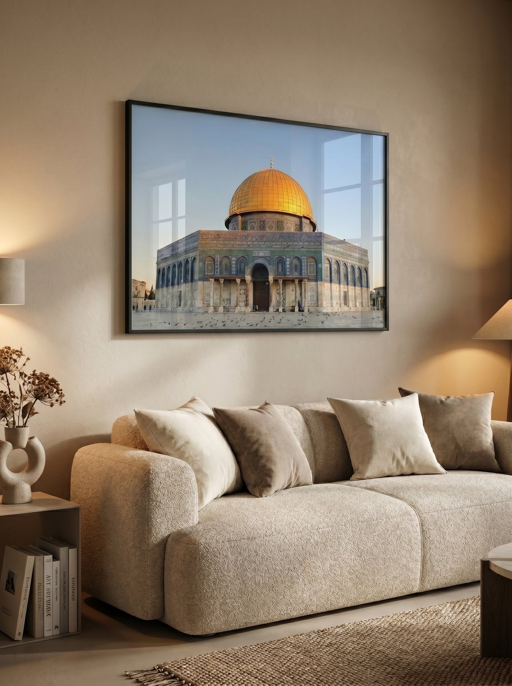 Jerusalem Islamic Architecture Premium Frame