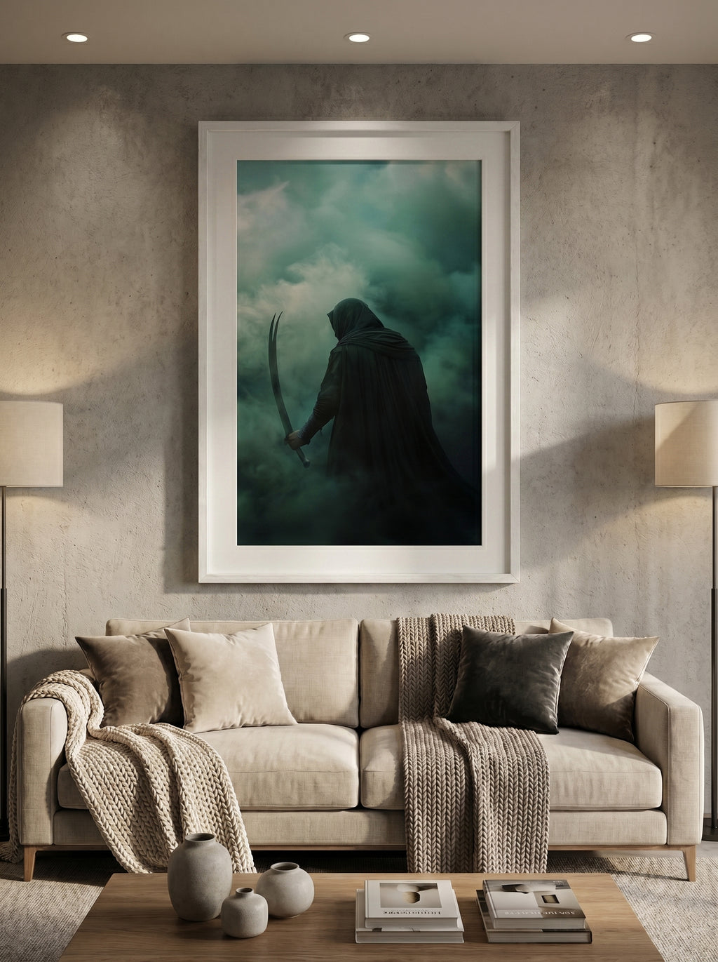 The Lone Warrior Wall Art