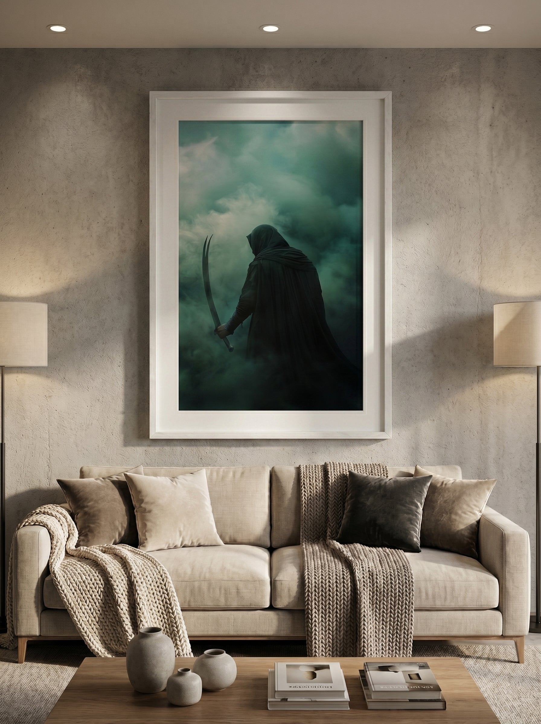 The Lone Warrior Wall Art