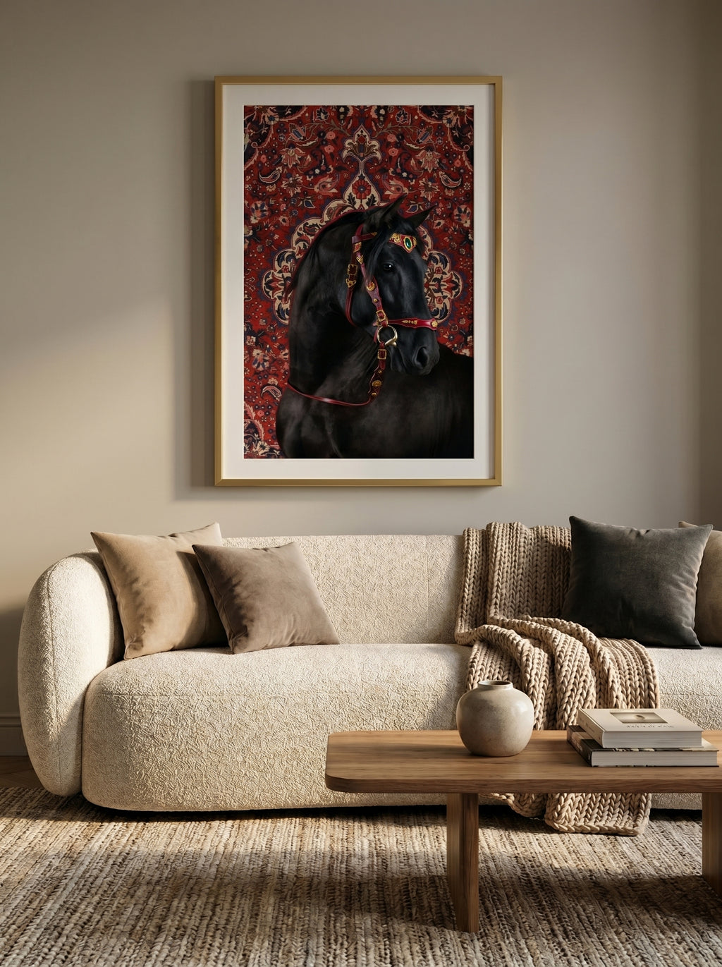 Midnight Majesty Horse Wall Art