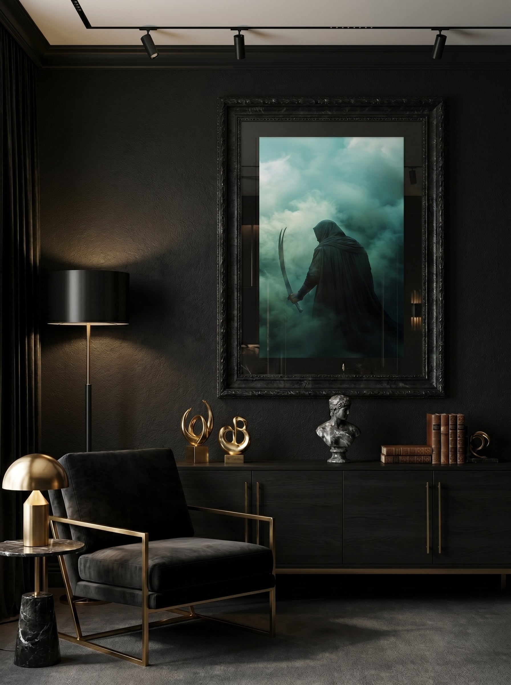 The Lone Warrior Wall Art