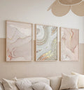 Light Coral Rose Gold - Set of 3