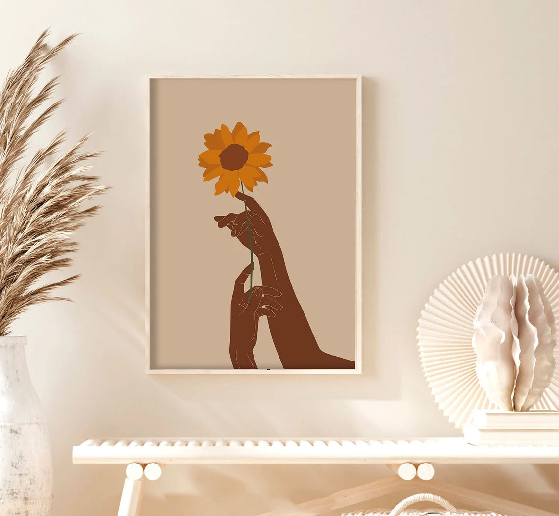 African Black Women Art - Set of 5