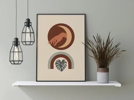 Boho Abstract Minimal - Set of 3
