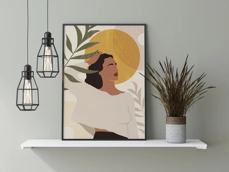 Boho Abstract Minimal - Set of 3