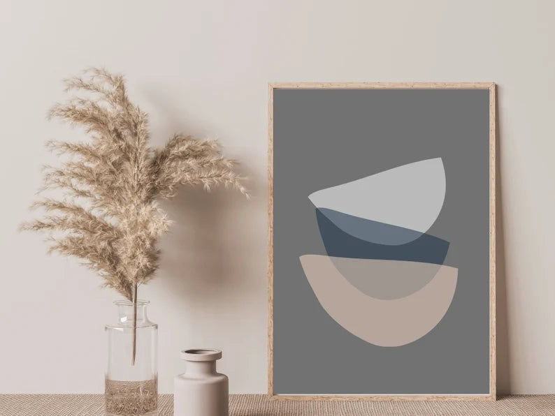 Neutral Gallery Wall - Set of 5