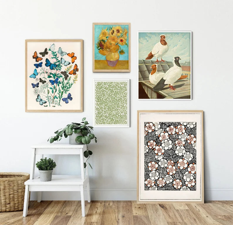 Eclectic Wall  - Set of 5