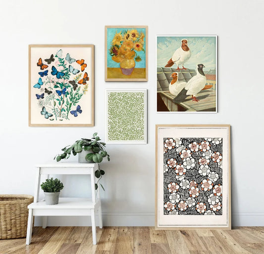 Eclectic Wall  - Set of 5