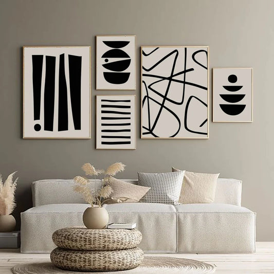 Eclectic Wall - Set of 5