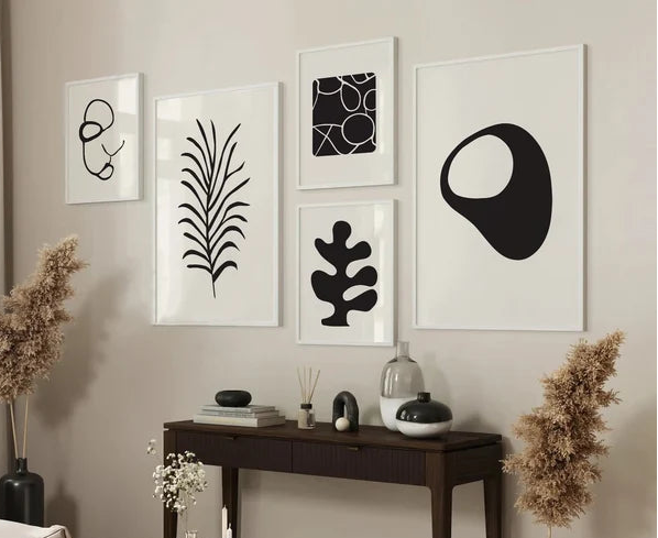 Abstract Gallery Wall - Set of 5