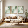 Sage Green Triptych Wall