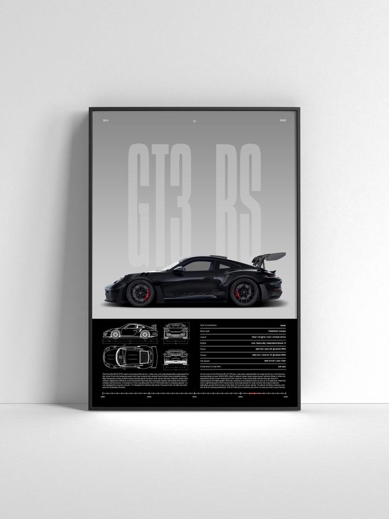 Porsche 911 GT3 RS - Black Edition