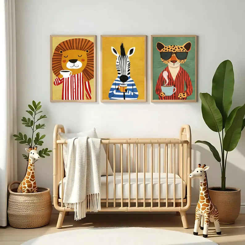 Playroom II Wall Art - Set of 3