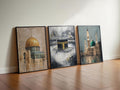 Islamic Mosque Wall - Set of 3