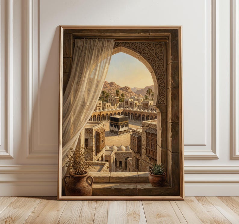 Mecca Wall Frame Art | Modern Art Frame