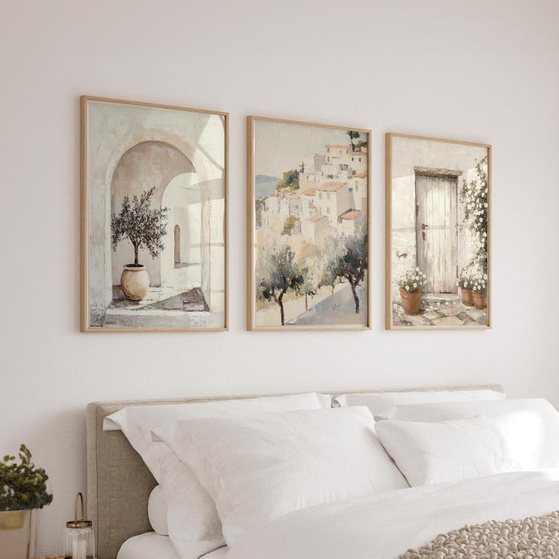 Italian Coastal Art Frame