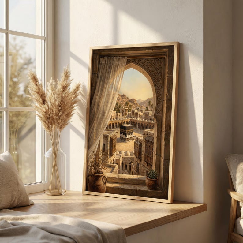 Mecca Wall Frame Art | Modern Art Frame