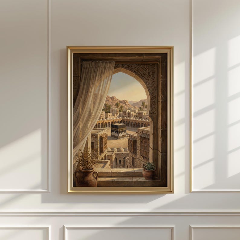 Mecca Wall Frame Art | Modern Art Frame