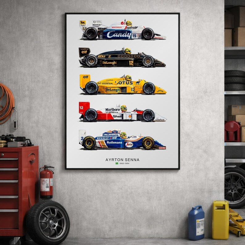 Ayrton Senna Cars
