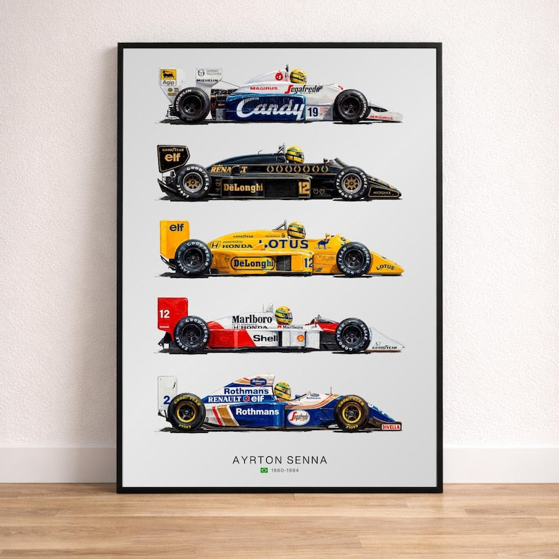 Ayrton Senna Cars