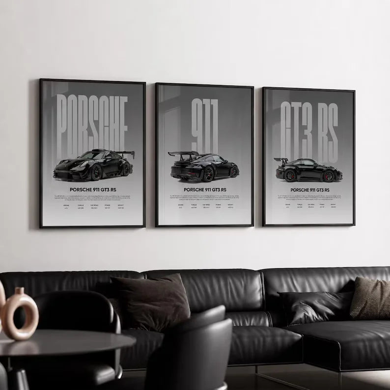 Porsche 911 GT3 RS - Set of 3