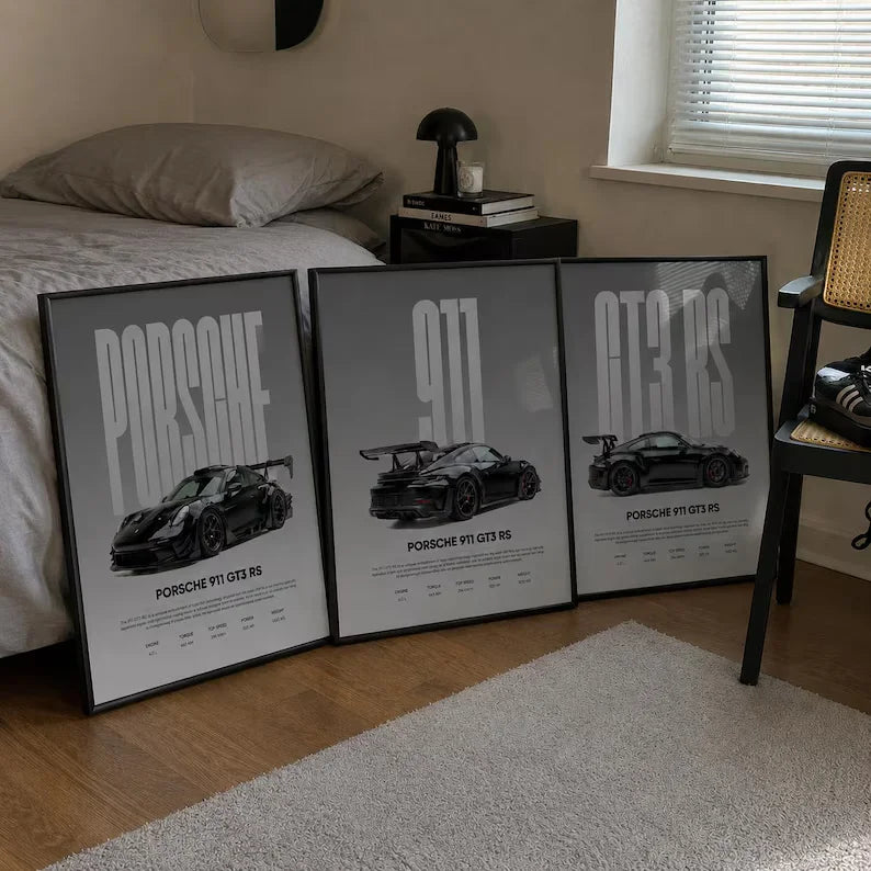 Porsche 911 GT3 RS - Set of 3