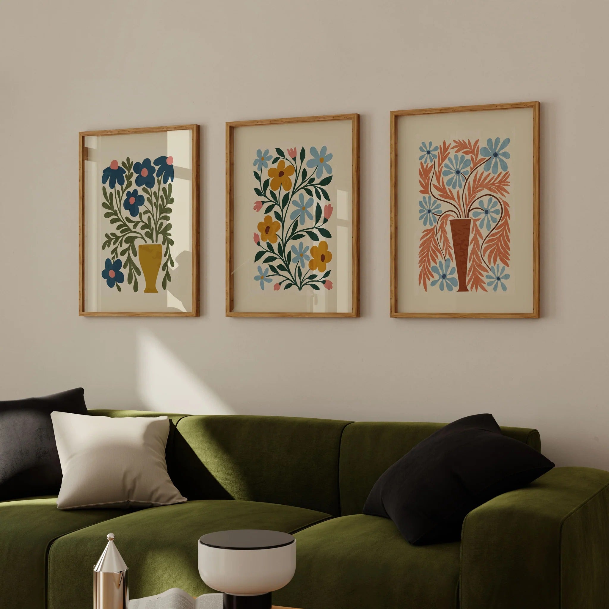 Botanical Modern Minimalist - Set of 3