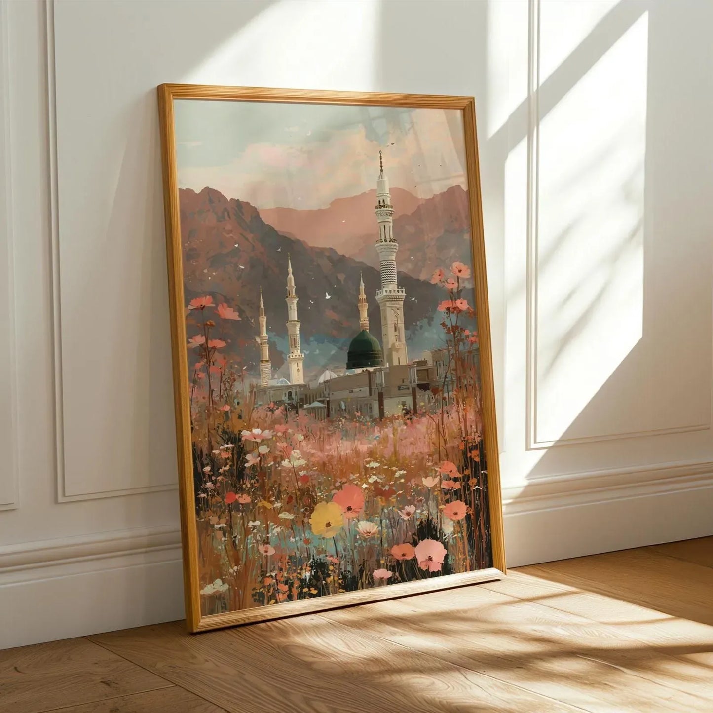 Kaaba, Madinah, Al-Aqsa - Set of 3